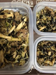 牛肉ときのことひじきのおかず-レシピのメイン写真