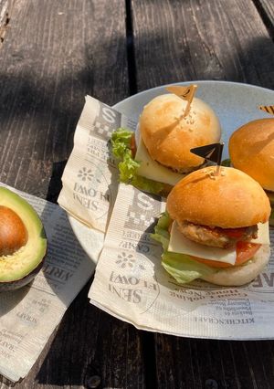 簡単で美味しいハンバーガー-レシピのメイン写真