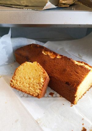 ココナッツオイルのパウンドケーキ-レシピのメイン写真
