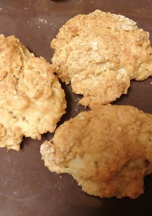バターなし 糖質オフのゴマ豆腐スコーン-レシピのメイン写真
