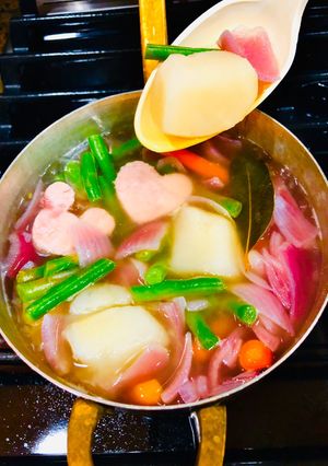 野菜を美味しく　お子様　野菜ポトフ♡-レシピのメイン写真