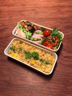 お弁当・・・49カレー混ぜごはん-レシピのメイン写真