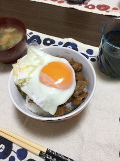 ケンミンショー焼豚玉子飯自宅アレンジ-レシピのメイン写真