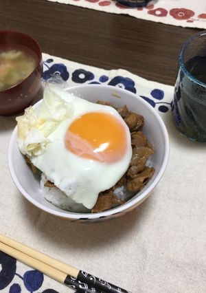 ケンミンショー焼豚玉子飯自宅アレンジ-レシピのメイン写真