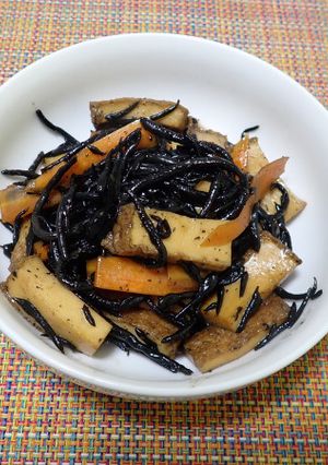 ヒジキの煮物-レシピのメイン写真