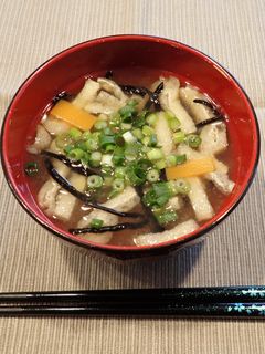 ヒジキの味噌汁-レシピのメイン写真