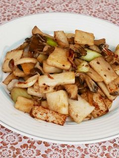 長芋ときのことねぎのバター醤油炒め-レシピのメイン写真
