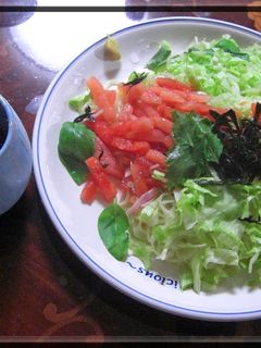 スイカの冷やし中華♬-レシピのメイン写真
