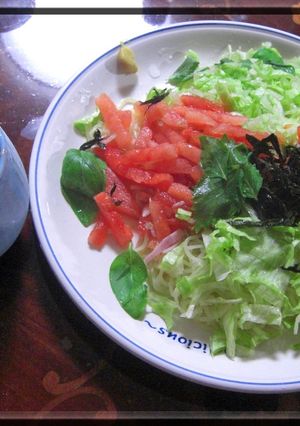 スイカの冷やし中華♬-レシピのメイン写真