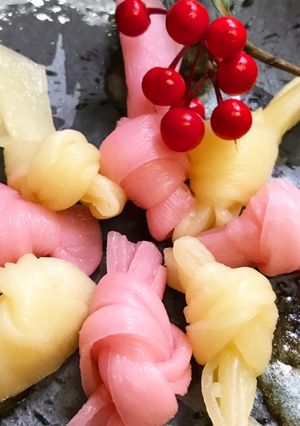 おせちに！結びかんぴょうの紅白ピクルス-レシピのメイン写真