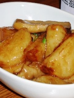 鶏肉と長芋の揚げ煮-レシピのメイン写真
