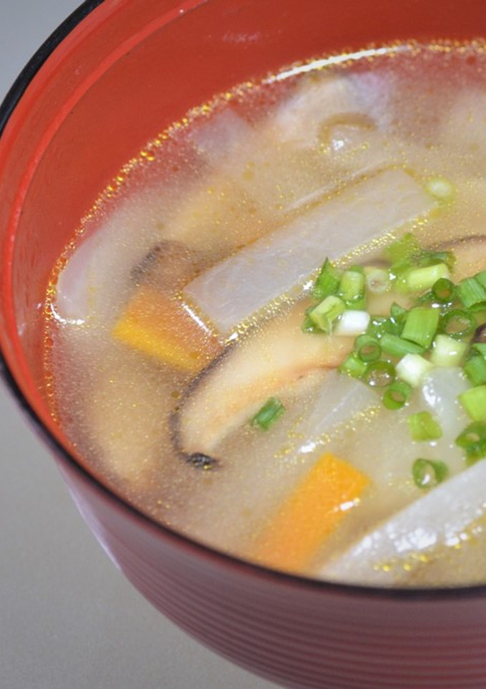 大根と椎茸のほっこり和風スープ-レシピのメイン写真