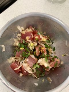マグロと大葉ネギのピリ辛つけ-レシピのメイン写真