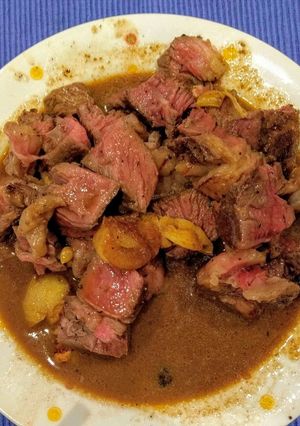 炊飯器活用! 低温調理ステーキ-レシピのメイン写真