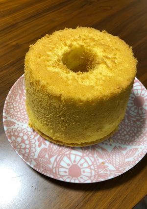 バニラ香る♡14㎝トールシフォン-レシピのメイン写真