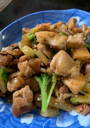 鶏肉と大根、ブロッコリーの焼肉のタレ炒め-レシピのメイン写真