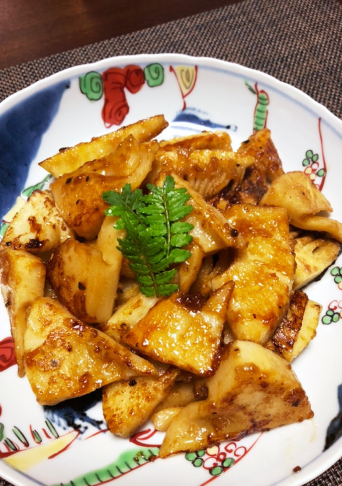 旬の筍の照り焼き-レシピのメイン写真