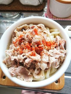 豚肉の甘口うどん《*≧∀≦》-レシピのメイン写真