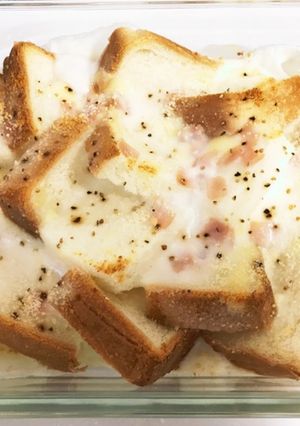 余った食パンで!簡単パンでグラタン-レシピのメイン写真