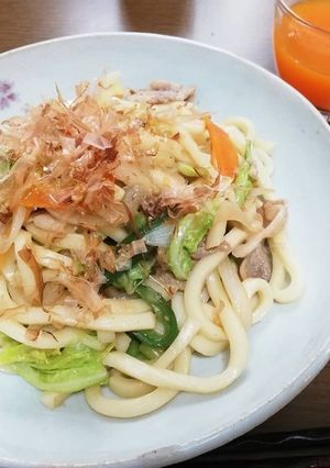 簡単おいしい焼うどん-レシピのメイン写真