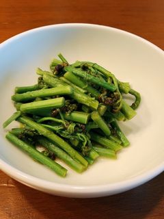 わらびのきんぴら風-レシピのメイン写真
