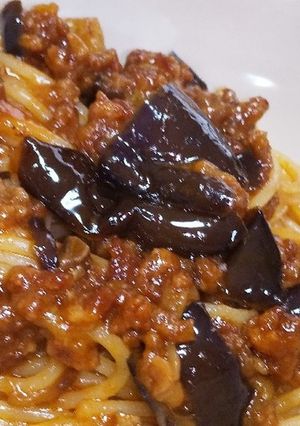 茄子とひき肉のボロネーゼ☆-レシピのメイン写真