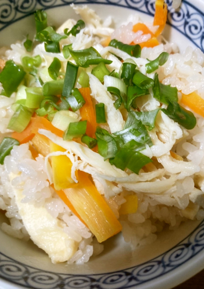 さきいかで炊き込みご飯-レシピのメイン写真