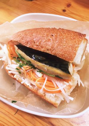 塩サバとクリームチーズのバインミー-レシピのメイン写真