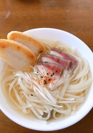 富山ブリしゃぶ風氷見うどん-レシピのメイン写真