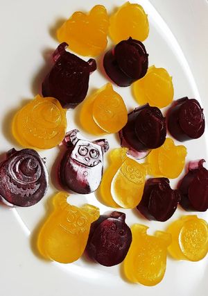 レンジで簡単！手作り果汁グミ☆-レシピのメイン写真