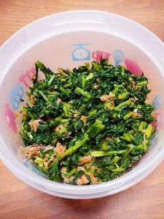大根葉とかつおぶしの炒り煮-レシピのメイン写真