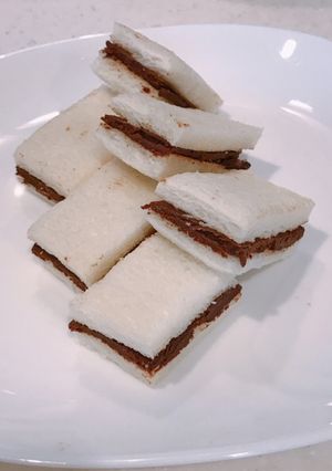 ジプロックで簡単！食パンで生チョコサンド-レシピのメイン写真