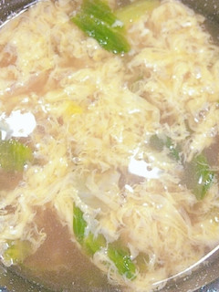 めっちゃ速い!時短♥レタスの卵スープ-レシピのメイン写真