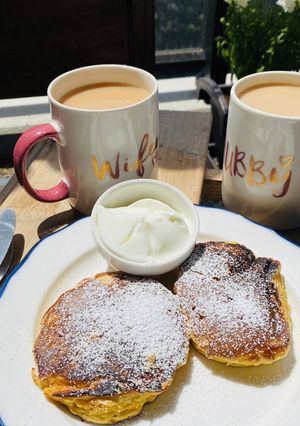 おうちカフェ★おしゃれ人参HMパンケーキ-レシピのメイン写真