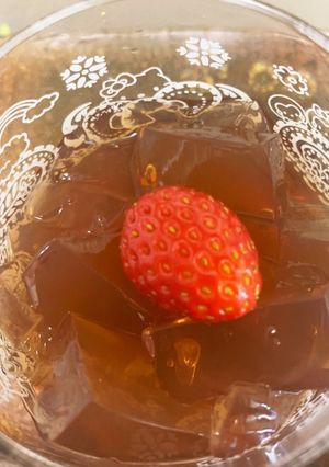 えっこれだけ！？簡単ほうじ茶寒天-レシピのメイン写真