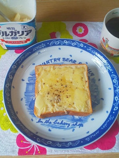 ハニーチーズトースト-レシピのメイン写真