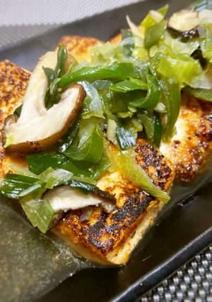 バリ旨♪豆富ステーキ　ネギニラソース-レシピのメイン写真