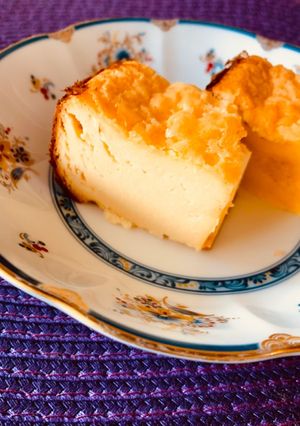 腹ペコ男子パクパク！糖質オフチーズケーキ-レシピのメイン写真