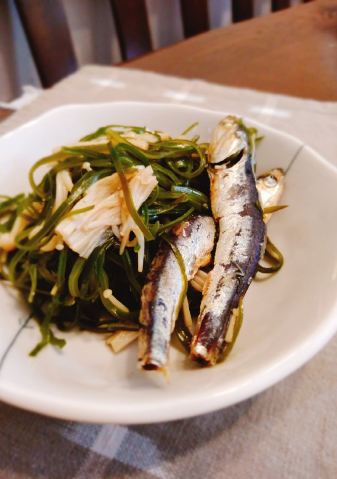切り昆布とえのきのササッと煮-レシピのメイン写真