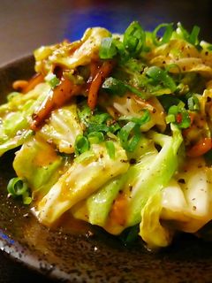 イカ塩辛のアンチョビキャベツ-レシピのメイン写真