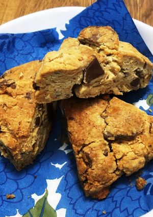 HMで♡スタバ風チョコチャンクスコーン-レシピのメイン写真