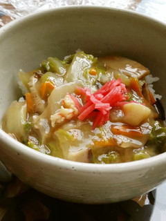 お家で中華丼~野菜を食べよう-レシピのメイン写真