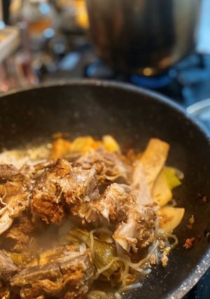 醤大骨風！豚背骨の中華甘味噌煮-レシピのメイン写真