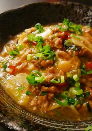 松茸お吸い物使用！ペペロンあんかけ豆腐-レシピのメイン写真