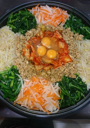 ホットプレートビビンバ-レシピのメイン写真