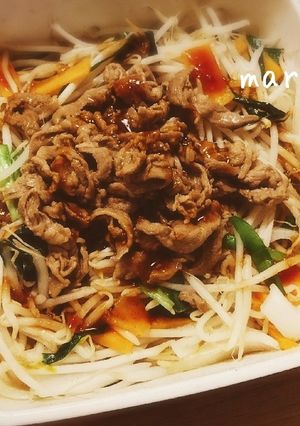 フライパンdeジンギスカン風-レシピのメイン写真