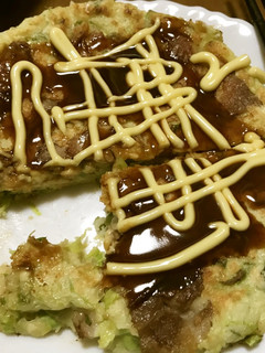 薄力粉・山芋でお好み焼き-レシピのメイン写真