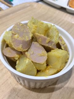 じゃがいもと魚肉ソーセージのカレーマヨ-レシピのメイン写真