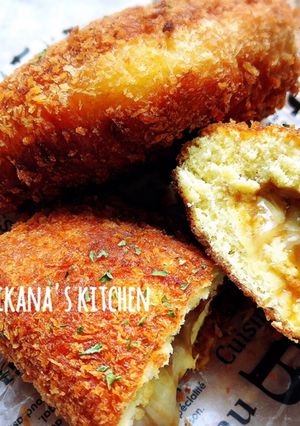 HMとレトルトカレーで簡単カレーパン♪♪-レシピのメイン写真