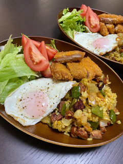簡単!カフェ風ドライカレー-レシピのメイン写真